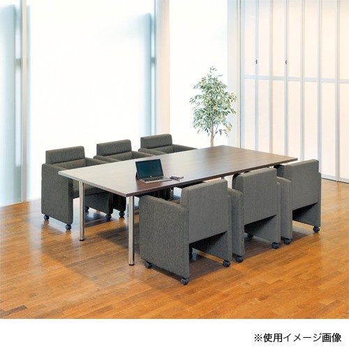 応接ソファ 1人用 幅590×奥行610×高さ790(座面高440)mm ZCL-590（商品