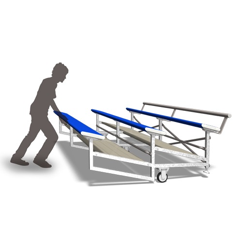 移動式ベンチ4人掛け（2人掛けから10人掛けまでオーダー可能） 移動式ベンチ4人掛け（2人掛けから10人掛けまでオーダー可能）