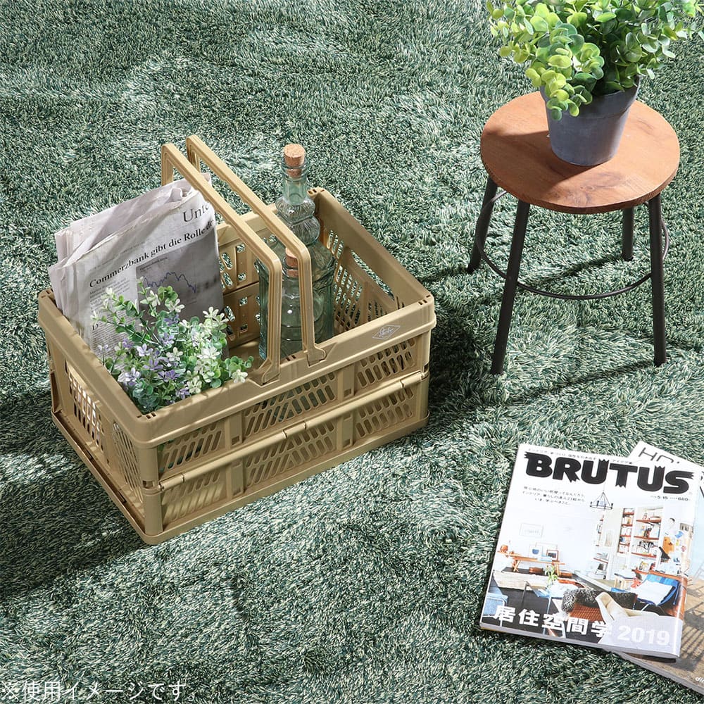 折りたたみコンテナ M 6セット バスケット 買い物かご RUG-4M