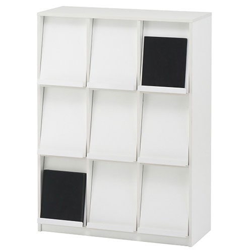 書庫 本棚 3列3段 フラップ扉 フラップラック RFFLPS-33（商品