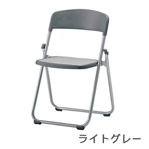 軽量アルミパイプイス 座パッド付 レザー 6脚セット 折りたたみチェア
