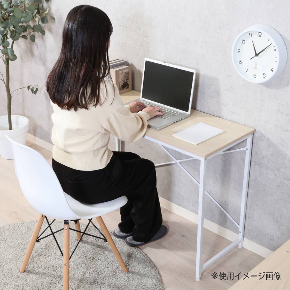 シンプルデスク アチーブ 幅1000×奥行410×高さ710mm パソコンデスク