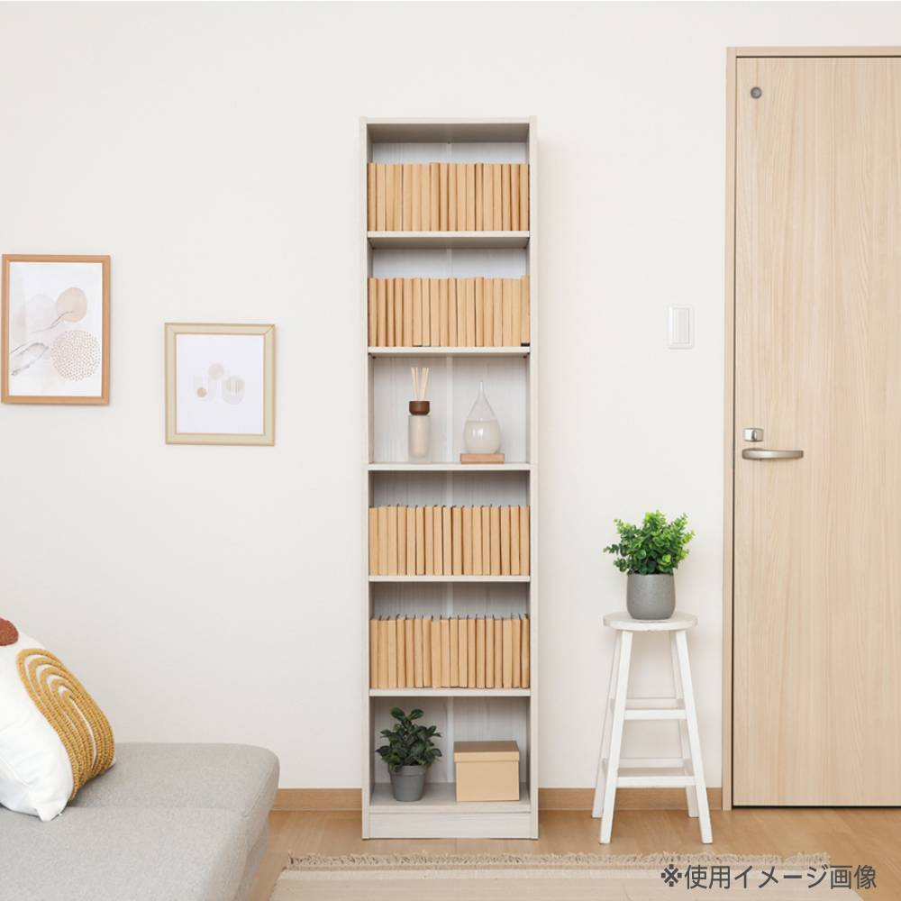 多目的棚 幅440×奥行295×高さ1800mm カラーボックス オープンラック