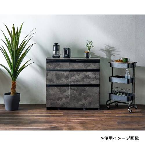 【最終値下げ！！】美品✨キッチンボート、キッチンカウンター 人気【北欧 キッチンボード】キッチンカウンター 90 幅 コンセント付き