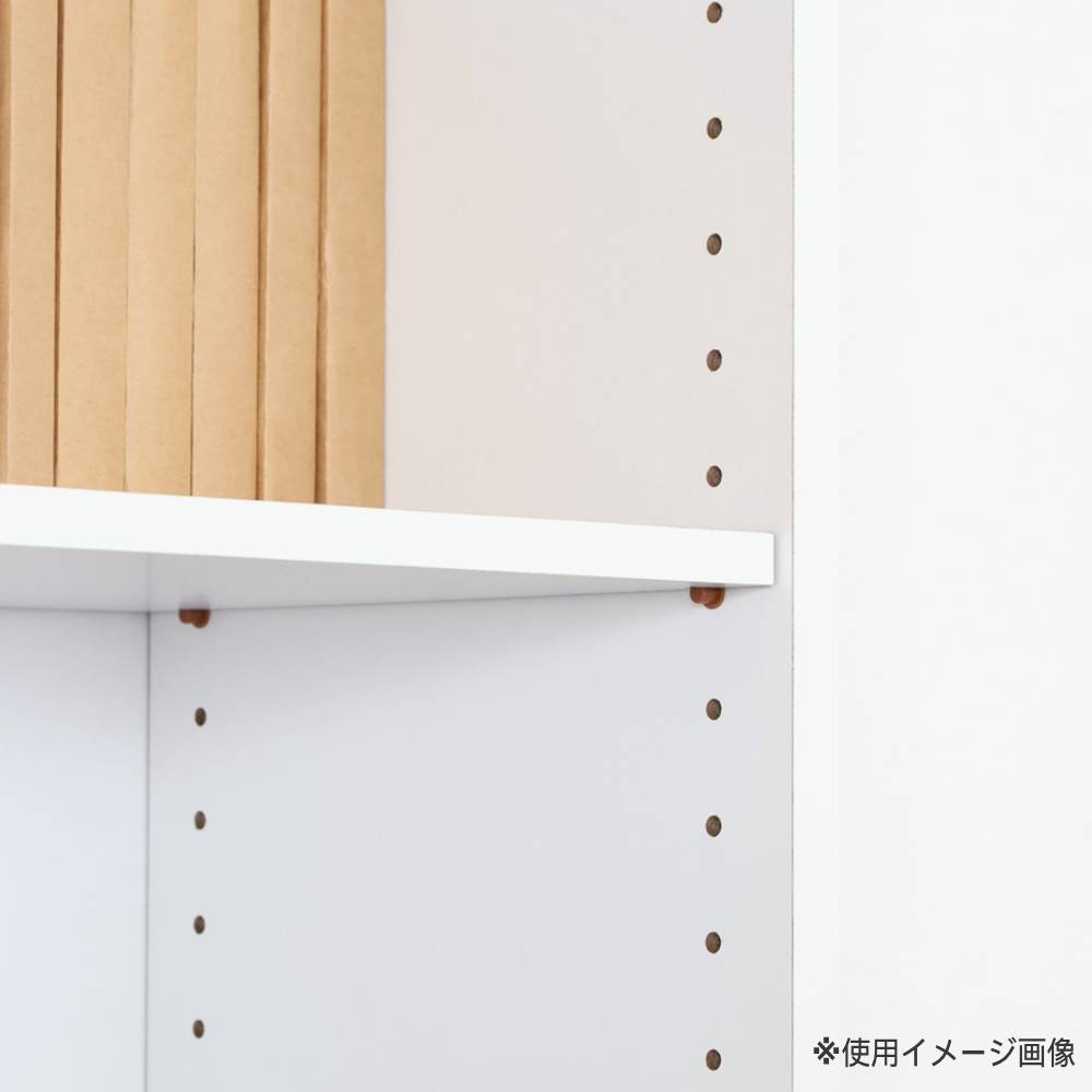 多目的棚 幅590×奥行295×高さ1800mm カラーボックス オープンラック