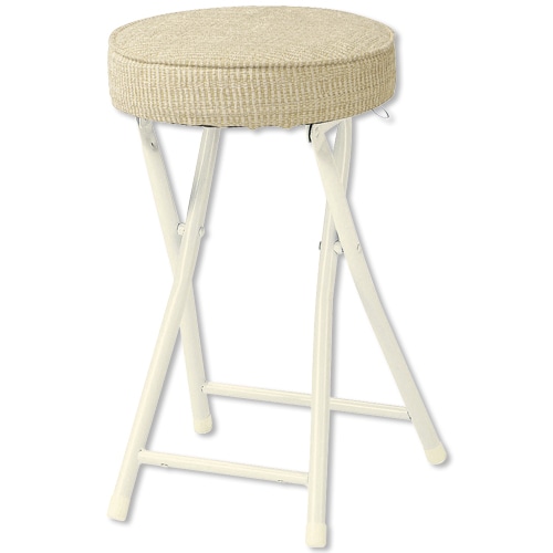 スツール 折りたたみ 布張り チェア 椅子 PFC-30F