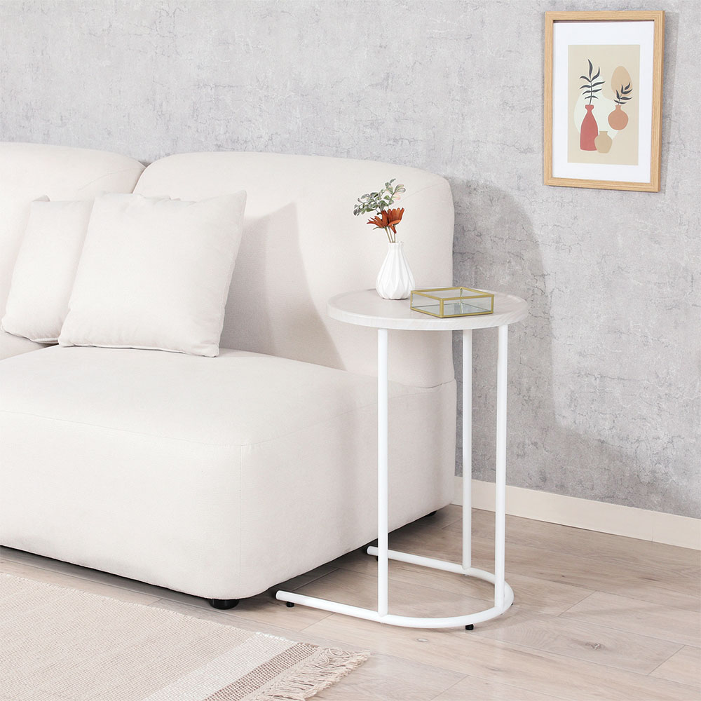 サイドテーブル 丸型 直径340mm ラウンドテーブル HK-A22008-5（商品