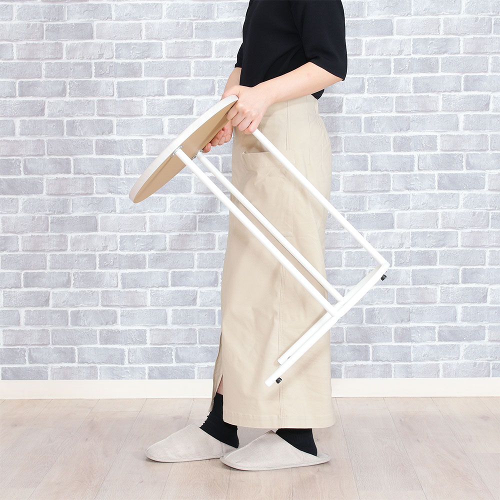 サイドテーブル 丸型 直径340mm ラウンドテーブル HK-A22008-5（商品