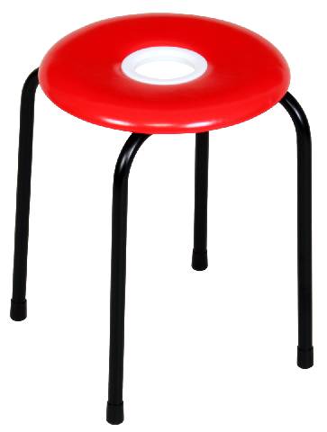 スタッキングチェア 丸椅子 完成品 骨組みしっかり日本製 スツール 丸