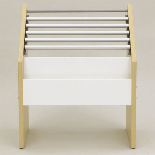 新聞掛け 新聞ラック 幅664×奥行300×高さ800mm 新聞架 SHSK-001（商品