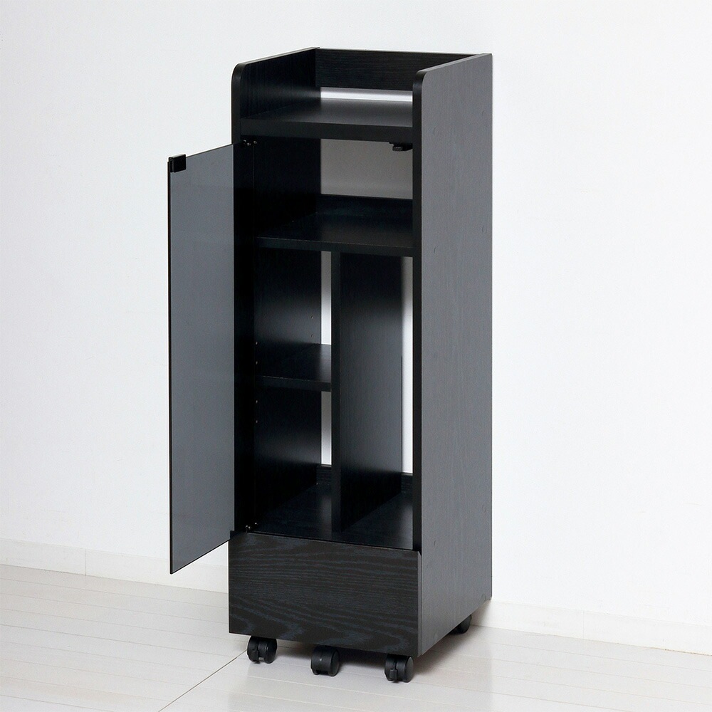 ゲーム機ラック クロシオ 収納 収納棚 キャスター付き 25237-25241