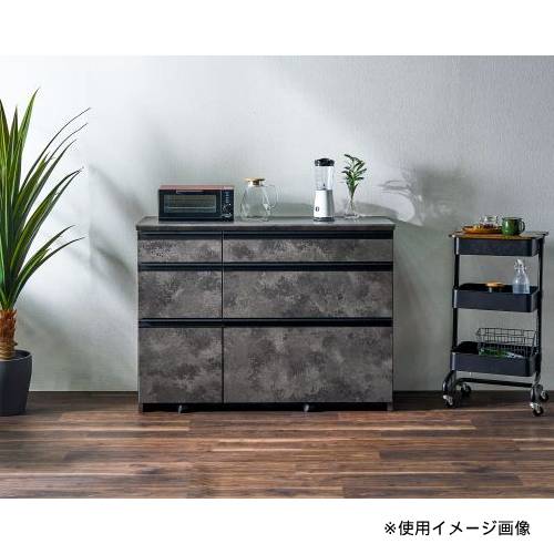キッチンカウンター キッチンボード幅1170×奥行480×高さ870mm 引き出し 