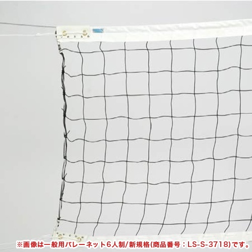 バレーネット 一般用 新規格 内蔵式支柱用 スチールワイヤー 両ワッカ