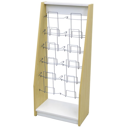 カタログスタンド 2列5段 A4 パンフレットスタンド 幅526×奥行300×高さ