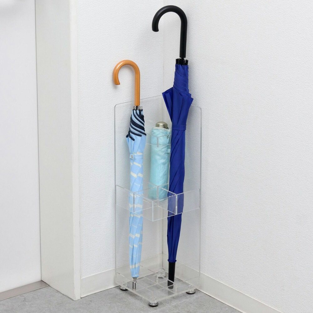 傘立て takunin 15マス傘立て(ホワイト)】幅48×奥行29.5×高さ43cm 15本用 新生活 カサ