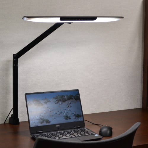 卓上スタンド LED クランプ式 幅520×長さ687mm デスクライト ECL-11