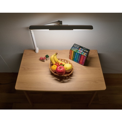 卓上スタンド LED クランプ式 幅520×長さ687mm デスクライト テーブルライト 卓上ライト 卓上照明 おしゃれ デスク ライト 在宅勤務 勉強 書斎 木目調 ECL-11 卓上スタンド LED クランプ式 幅520×長さ687mm デスクライト
