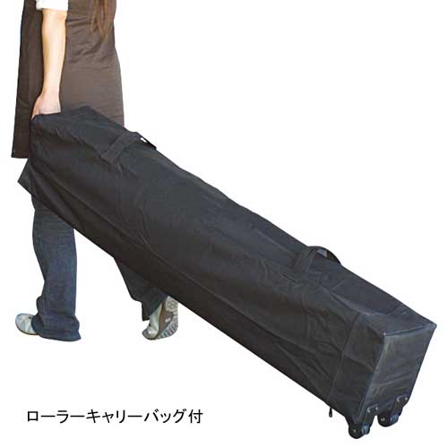 ワンタッチテントHW2754 スチール脚テント 幅2.7×奥行5.4m 防水 G1768