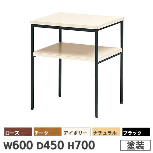 電話台 棚 たな サイドチェスト 小物置き FAX台 脇机 弘益 T-60塗装