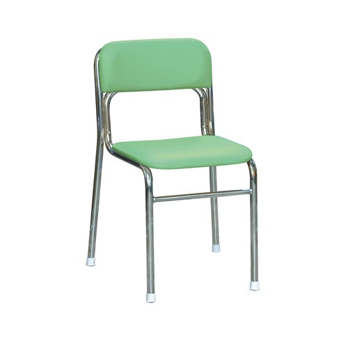 スタッキングチェア 座面高42cm 幅460×奥行460×高さ735mm パイプ椅子