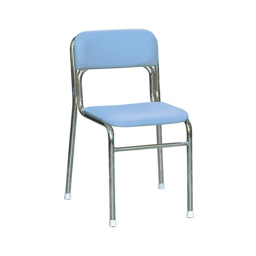 スタッキングチェア 座面高42cm 幅460×奥行460×高さ735mm パイプ椅子