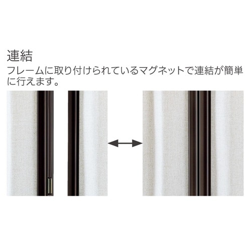 パーテーション 幅600×高さ1100mm 2連 スクリーン パーティション AAC