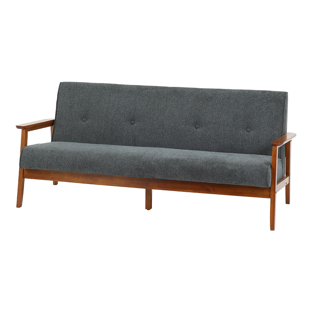 ファブリックソファ 3人掛け 肘付き リビングソファ 71736-71737（商品