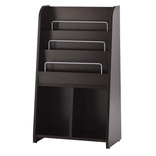 マガジンラック 3段 マガジンスタンド 絵本棚 幅550×奥行290×高さ948mm