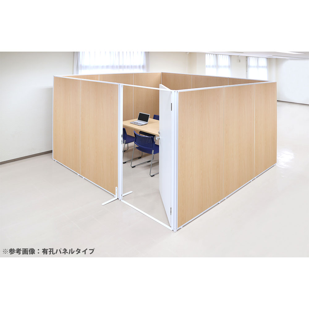 約3万円ほどのパーテーション ホワイトローパーテーション KGシリーズ 高さ1800 幅900 PM0918-S-WH