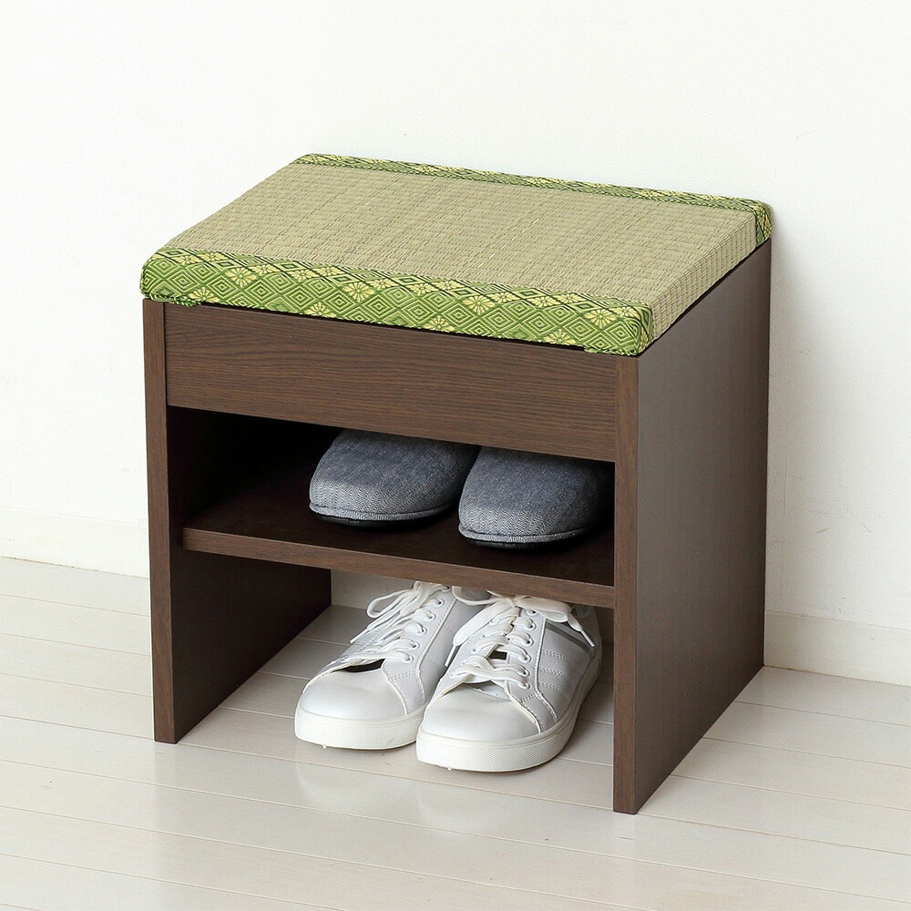 スツール 畳張り 日本製 完成品 畳椅子 40164（商品番号：20