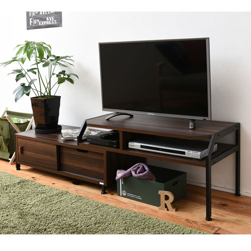 テレビ台 テレビボード 伸縮 北欧 テイスト Rita おしゃれ 木製