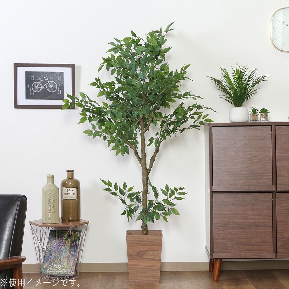フェイクグリーン フィカス 幅700×奥行750×高さ1600mm アートグリーン