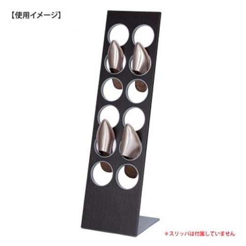 スリッパラック 幅300×奥行306×高さ1067mm 6足収納 スリッパ収納 収納