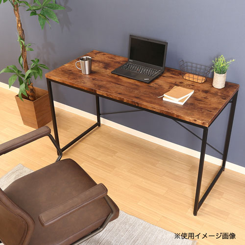 ワークデスク 幅1200×奥行550×高さ720mm パソコンデスク 平机 WD1255