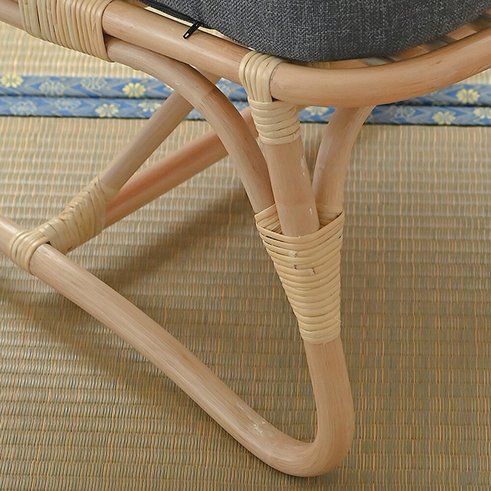 ナチュラルラタン コーナー型椅子 46cm x 38cm ナチュラルラタン コーナー型椅子 46cm x 38cm ナチュラルラタン