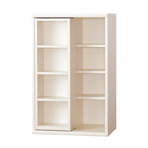 木製キャビネット スライドオープンタイプ 幅602×奥行410×高さ952mm