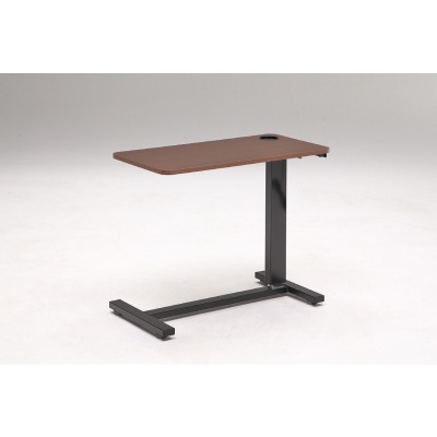 サイドテーブル 昇降式 カップホルダー付き 幅800mm ソファテーブル DW