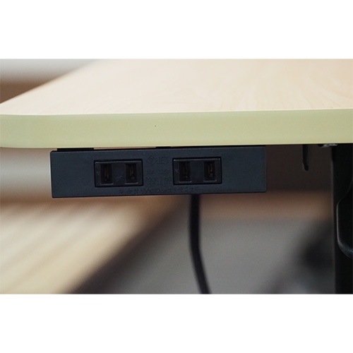 サイドテーブル 昇降式 カップホルダー付き 幅800mm ソファ