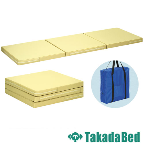 ポータブルマット 専用バック付き 往診 3つ折り 折りたたみマット TB