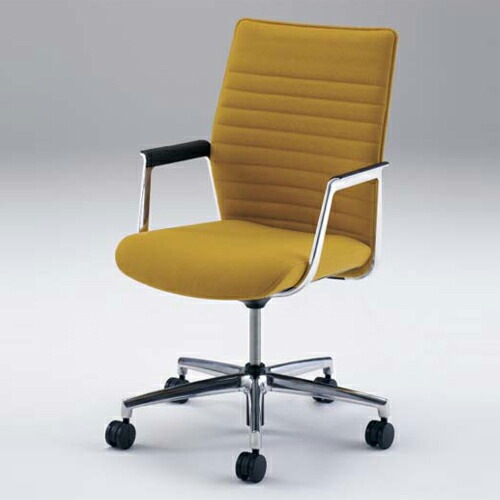 布張りチェア リクライニング ハイバック フィルメ オカムラ L434GH-F