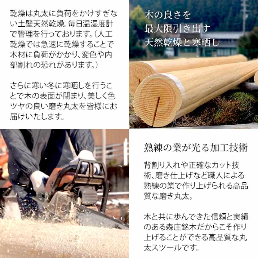 丸太スツール 丸太型スツール 切り株スツール サイドテーブル 飾り台
