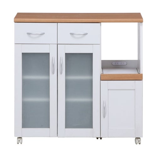 キッチンカウンター 幅900×奥行395×高さ890mm キッチンラック 収納