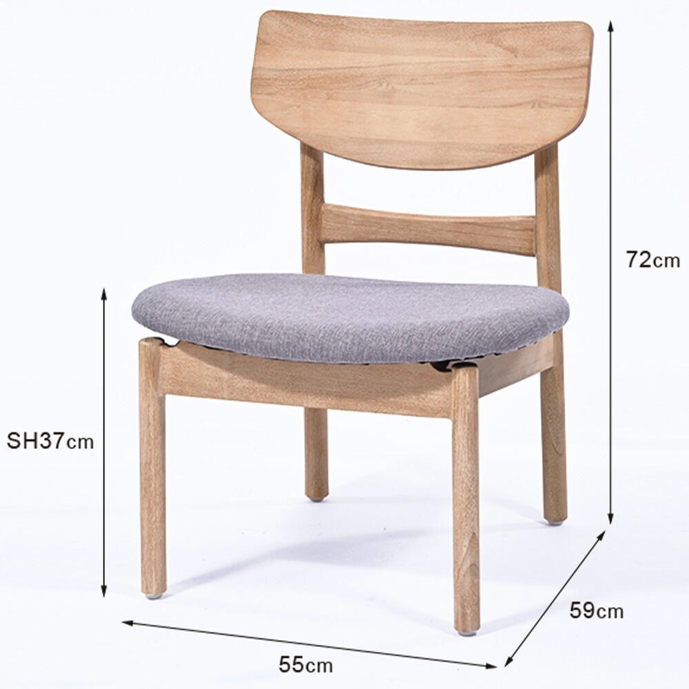 ダイニングチェア おしゃれ 1脚販売 木製 座面高43cm 布地 ダイニングチェアー ダイニング椅子 椅子 チェア イス 北欧 g11444]Renova ダイニングチェア 1脚 ダイニングチェア | 家具