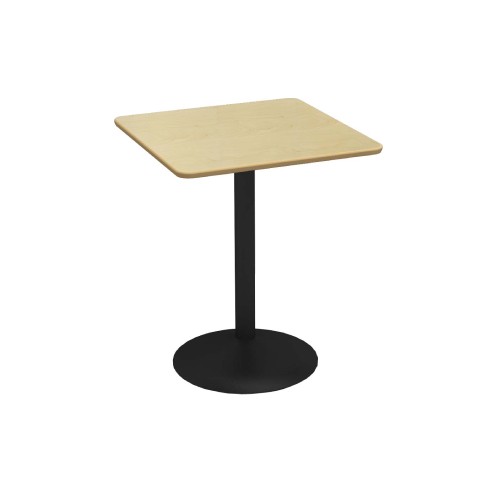 カフェテーブル 幅60×奥行60×高さ72cm スチール脚 ブラック ダイニング