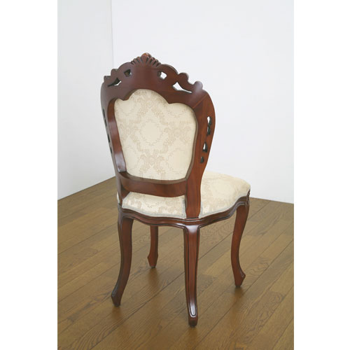 猫脚チェア ヨーロピアン 手彫り 天然木 小売 ホワイト 猫脚チェア