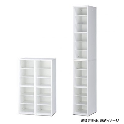 シューズラック 下駄箱 幅290×奥行350×高さ930mm RFSR-LK（商品番号