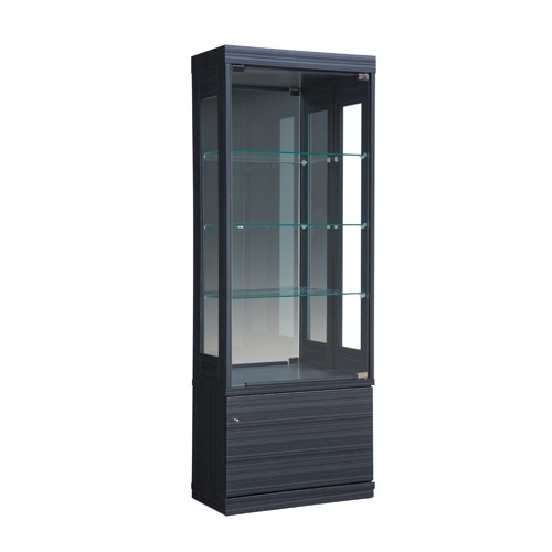 コレクションラック 幅600×奥行300×高さ1600mm ディスプレイボード 飾り棚 リビングボード 収納ラック 収納家具 インテリア LEEF-60CB