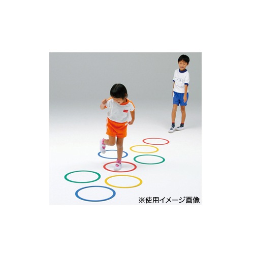 ステップカラーラバーリング ゴム製リング トレーニング用品 体育用品