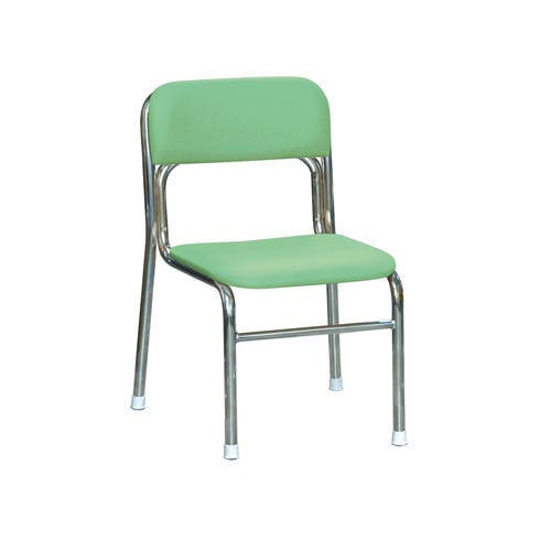 スタッキングチェア 座面高34cm 幅450×奥行460×高さ650mm パイプ椅子