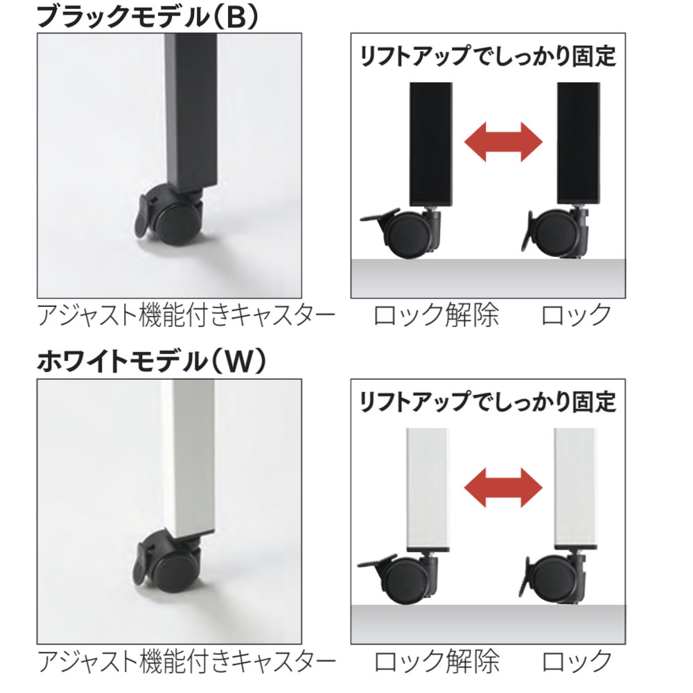 【直接お渡しor配送相談可】センターテーブル 会議用テーブル 幅1800×奥行1200mm キャスター脚 配線ボックス